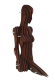 Sculpture Girl entering the water, author Alexander Lidagovsky - sold