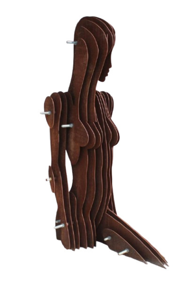 Sculpture Girl entering the water, author Alexander Lidagovsky - sold
