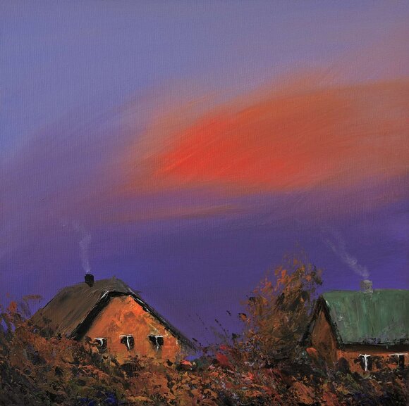 Картина Дождливая осень, художник Кузьменко Игорь Картина Дождливая осень, художник Кузьменко Игорь