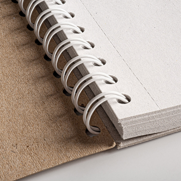 Альбом для ескізів на спіралі AUTHENTIC А3 (29,7 х42 см) 100г/м2 100л натуральний колір SM-LT Art