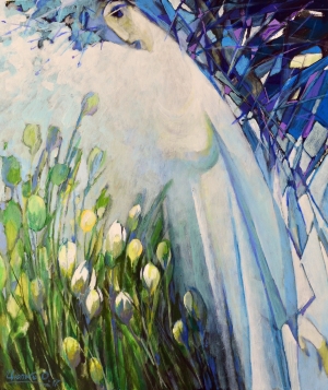 Painting Spring, artist Orest Tsyupko Painting Spring, artist Orest Tsyupko