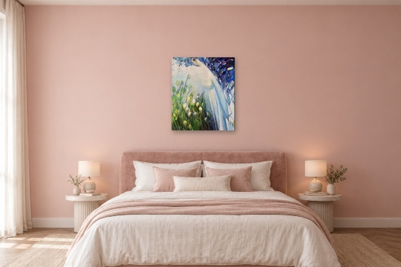 Painting Spring, artist Orest Tsyupko Painting Spring, artist Orest Tsyupko