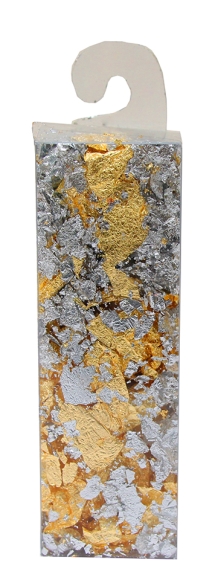 Gold-silver mixed leaf flakes, 1g, DK25218