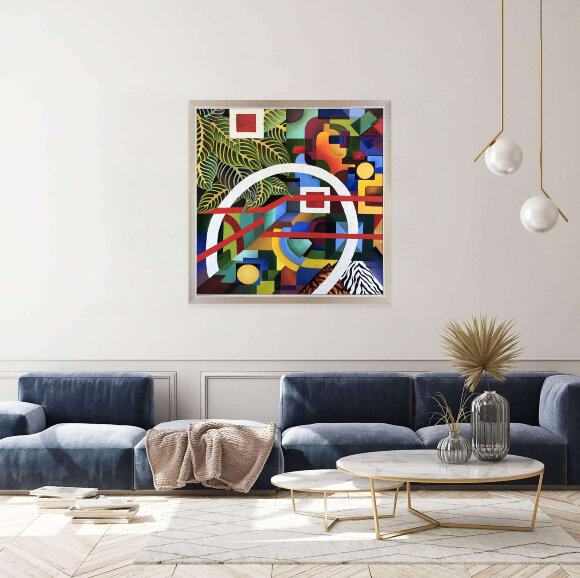 Painting My House, artist Medyanik Anna Painting My House, artist Medyanik Anna