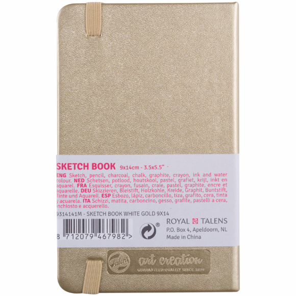 Блокнот для графики Talens Art Creation 140г/м2 80л White Gold Royal Talens Блокнот для графики Talens Art Creation 140г/м2 80л White Gold Royal Talens