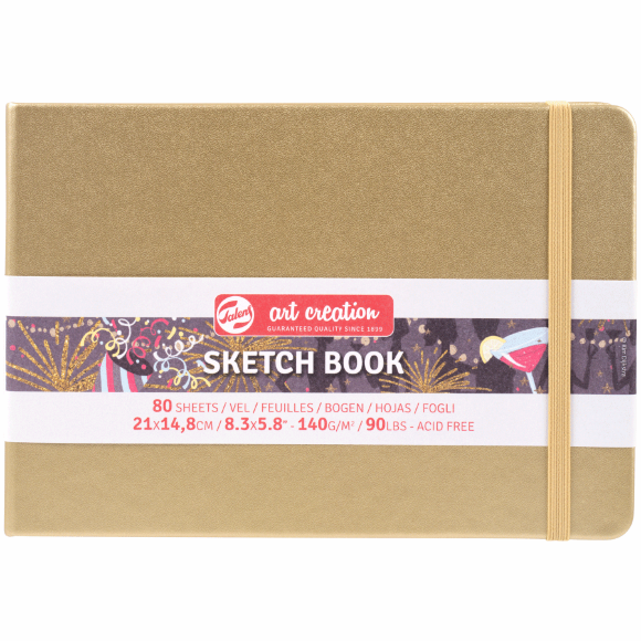 Блокнот для графики Talens Art Creation 140г/м2 80л White Gold Royal Talens Блокнот для графики Talens Art Creation 140г/м2 80л White Gold Royal Talens