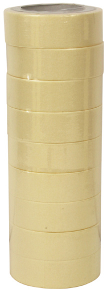 Набор бумажных скотчей для художественных и декоративных работ Кремовый 9шт 25 мм х 20 м Набор бумажных скотчей для художественных и декоративных работ Кремовый 9шт 25 мм х 20 м