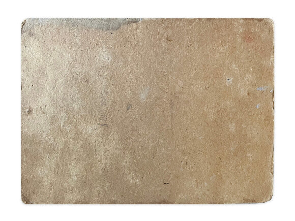 Картина миниатюра Во дворе, художник Кокин Михаил Картина миниатюра Во дворе, художник Кокин Михаил