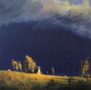 Картина Сонячний дощ, художник Кузьменко Ігор Картина Сонячний дощ, художник Кузьменко Ігор