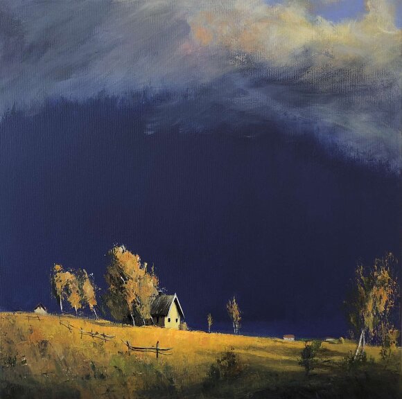 Картина Сонячний дощ, художник Кузьменко Ігор Картина Сонячний дощ, художник Кузьменко Ігор