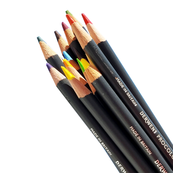 Карандаш цветной Procolour (02) Бледо-желтый Derwent Карандаш цветной Procolour (02) Бледо-желтый Derwent