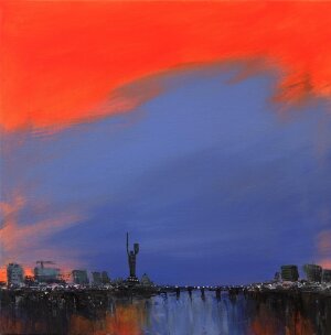 Картина Київ, художник Кузьменко Ігор Картина Київ, художник Кузьменко Ігор