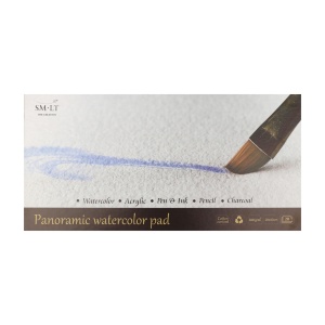Склейка для акварели CP Panoramic (20х40 см) 260г/м2 20л SM-LT Art