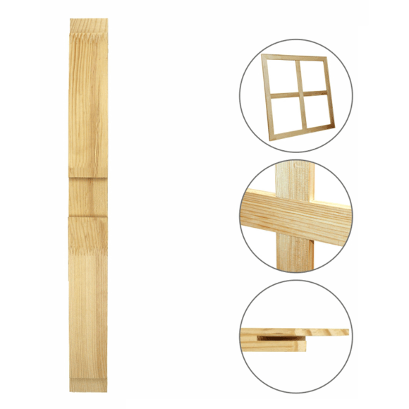 Планка средняя для перемычки 50 мм 39см ROSA