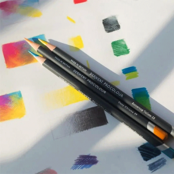 Карандаш цветной Procolour (02) Бледо-желтый Derwent