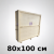Plywood boxes for shipping paintings, sculptures, icons and fragile items, 80x100 cm