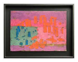 Painting Stonehenge, artist Antyp Peter - sold Painting Stonehenge, artist Antyp Peter - sold