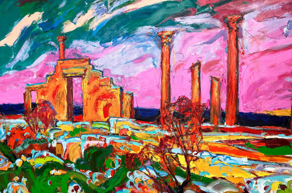 Картина Душа Херсонеса, художник Чеботару Андрей Картина Душа Херсонеса, художник Чеботару Андрей