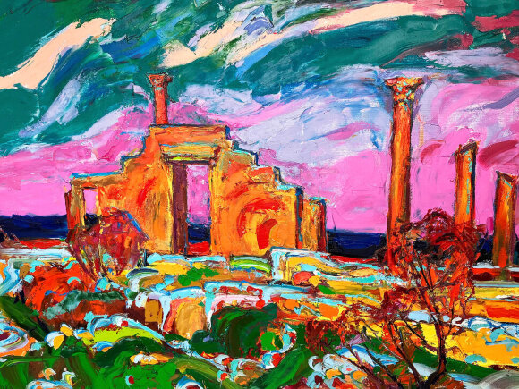 Картина Душа Херсонеса, художник Чеботару Андрей Картина Душа Херсонеса, художник Чеботару Андрей