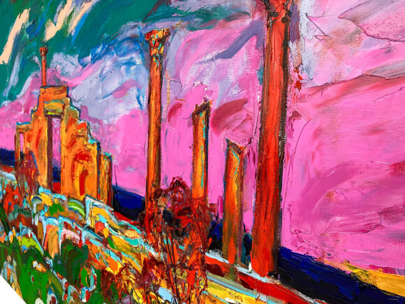 Картина Душа Херсонеса, художник Чеботару Андрей Картина Душа Херсонеса, художник Чеботару Андрей