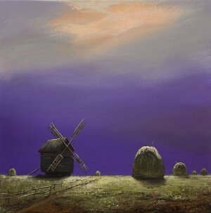 Картина Може дощ, художник Кузьменко Ігор Картина Може дощ, художник Кузьменко Ігор