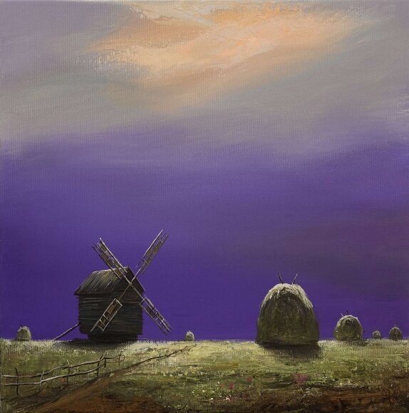 Картина Може дощ, художник Кузьменко Ігор Картина Може дощ, художник Кузьменко Ігор