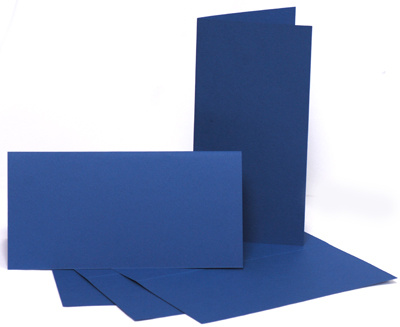 Набор листовочных заготовок 5шт 10,5×21см №11 темно-зеленый 220г/м2 ROSA Talent