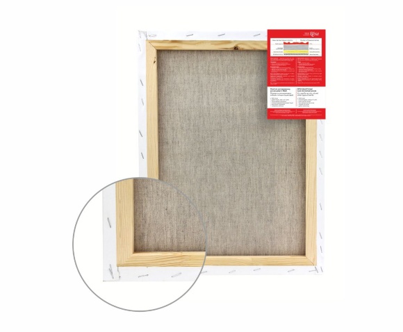 Подрамник110×150 см модуль №1 мелкое зерно акрил лен ROSA