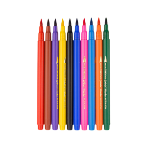 Маркер-кисть Желтый 4400В Marvy