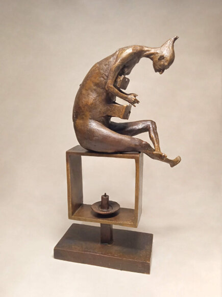 Скульптура Копание в себе, автор Шевчук Дмитрий - продано