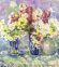 Watercolor Floral still life, artist Nechvoglod Nikolai Watercolor Floral still life, artist Nechvoglod Nikolai