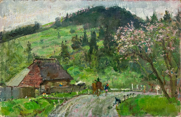 Картина Карпаты, художник Гавдзинский Альбин