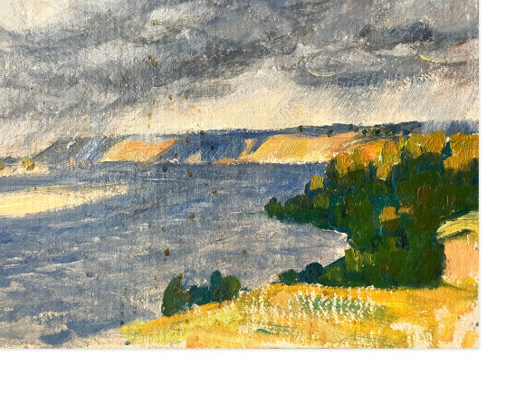 Painting by Bukrin, artist Vladimir Yugai Painting by Bukrin, artist Vladimir Yugai
