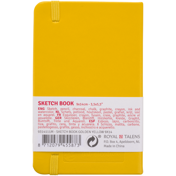 Блокнот для графики Talens Art Creation А4 140г/м2 80л Golden Yellow Royal Talens Блокнот для графики Talens Art Creation А4 140г/м2 80л Golden Yellow Royal Talens