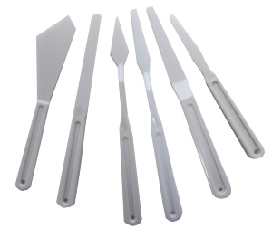 Набор пластиковых мастихинов 6шт D.K.Art & Craft