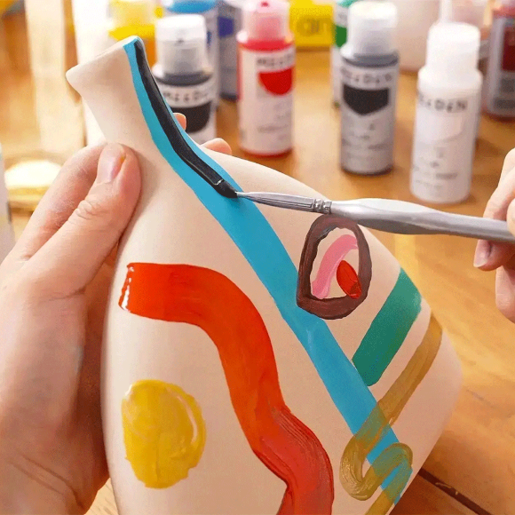 Набор жидких акриловых красок Fluid Basic 6×60мл MEEDEN