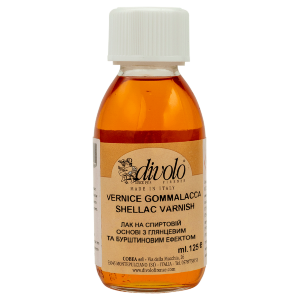 Лак шелачный на спиртовой основе Светлый 125 мл Divolo