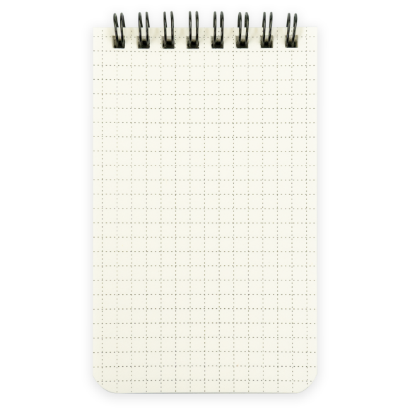 Тактический влагостойкий блокнот 125х75мм 48л. 120г/м2 SM-LT Art