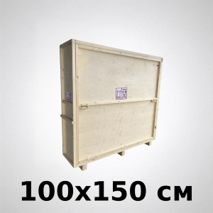 Plywood boxes for shipping paintings, sculptures, icons and fragile items, 100x150 cm