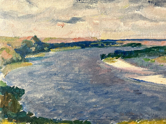 Картина У реки, художник Югай Владимир Картина У реки, художник Югай Владимир