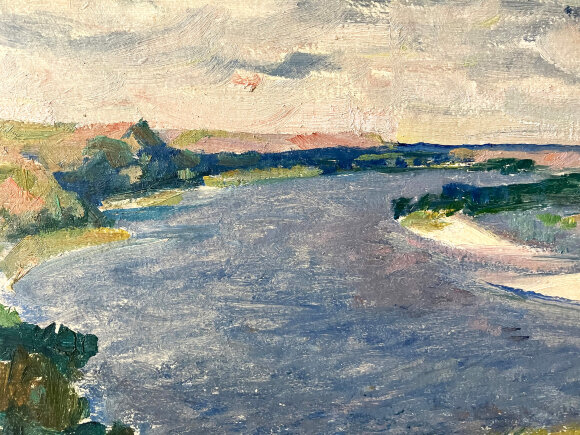 Картина У реки, художник Югай Владимир Картина У реки, художник Югай Владимир