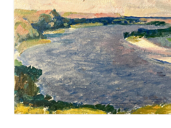 Картина У реки, художник Югай Владимир Картина У реки, художник Югай Владимир