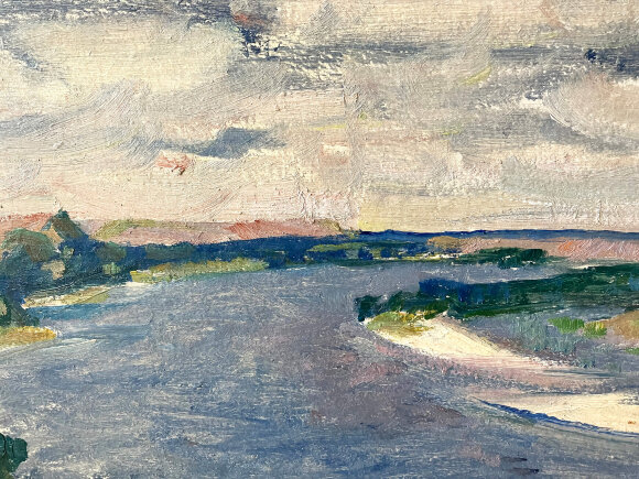 Картина У реки, художник Югай Владимир Картина У реки, художник Югай Владимир