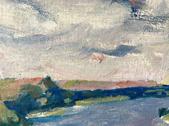 Картина У реки, художник Югай Владимир Картина У реки, художник Югай Владимир