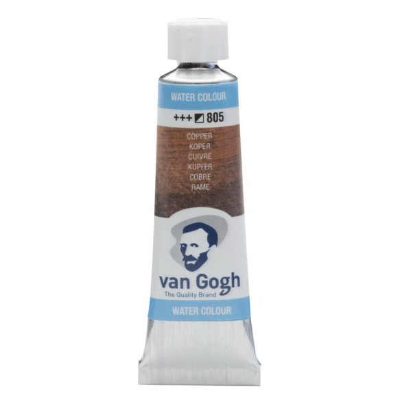 Фарба акварельна Van Gogh (811) Бронза туба 10 мл Royal Talens