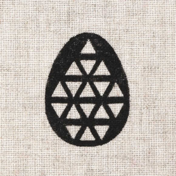 Штамп для забойки №10 серия Пасха 4х5см ROSA TALENT