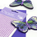 ROSA Talent Self-Adhesive Purple Rhinestones, 5mm, 375 pcs.