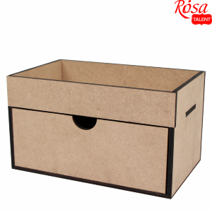 Органайзер для чая ящик 3 ячейки МДФ 24х15х14см ROSA TALENT