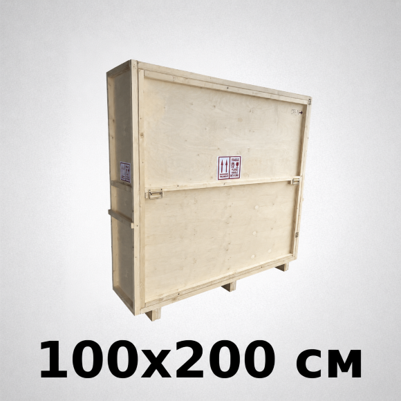  Plywood boxes for shipping paintings, sculptures, icons and fragile items, 100x200 cm