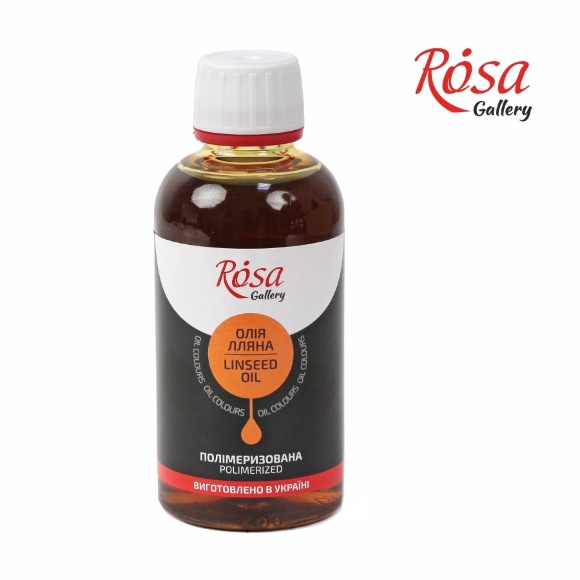 Масло льняное полимеризованное ROSA Gallery Масло льняное полимеризованное ROSA Gallery